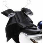 Tablier de scooter imperm�able avec protection contre le froid et la pluie, universel