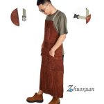 Tablier de soudeur professionnel en cuir cuir de vachette paissi rsistant  l'usure soudure isolation ...