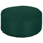 Tabouret gonflable en vert