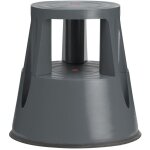 Tabouret marchepied - gris fonc� - mobile