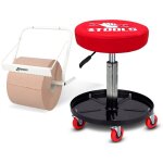 Tabouret m�canicien bm tools bmt - stool si�ge pivotant hauteur r�glable, roulettes / supports outils ...