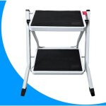Tabouret pliant � petite �chelle avec une large bande passante et des p�dales antid�rapantes, marchepied ...