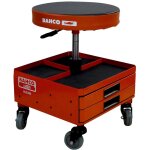 Tabouret pneumatique bahco ble300 charge 136kg mobile hauteur rglable 435  555mm avec 3 tiroirs