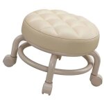 Tabouret roulant - - mod�le bas - confortable - rotatif 360� - capacit� 200 kg