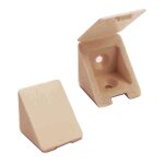 Monin - tac ecker polypropyl�ne marron 23, 5x22, 5mm bo�te de 100 511640