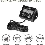 Tachym�tre, indicateur de compte - tours / heure � r�armement inductif essence pour paramoteurs, moteurs ...