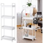 Tag�re biblioth�que �tag�re sur pied avec 4 niveaux �tag�re de cuisine �tag�re murale �tag�re sur pied ...