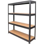 Tagre  charges lourdes, charge maximale par tagre 600 kg, hxlxp 1770x1600x450 mm, rayonnage de stockage, ...