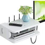 Tagères murales flottantes pour encodeur tv box, console murale tv flottante, meuble tv suspendu pour ... Tagères murales flottantes pour encodeur tv box, console murale tv flottante, meuble tv suspendu pour ...