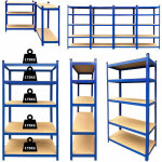 Tagères de stockage étagères robustes étagères enfichables 875kg étagères d'atelier étagères de cave ... Tagères de stockage étagères robustes étagères enfichables 875kg étagères d'atelier étagères de cave ...