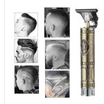 Tondeuse  cheveux lectrique professionnelle tondeuse  barbe  batterie buddha gold - 300gr -