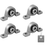 (taille : 8mm, kp08)4 pi�ces roulements de bloc d'oreiller, palier roulement, roulements � billes, roulements ...