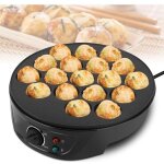 Takoyaki machine, 18 grille m�nage takoyaki po�le pancake ball mini �lectrique takoyaki cuisson pan puffs ...