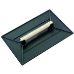Taloche plastique rectangulaire 42x28cm en ps choc noir taliaplast 300401