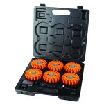 Taliaplast - valises de 6 balises led magn�tiques, rechargeables 500205