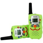 Talkie walkie enfant, 8 canaux avec dragonne lampe de poche vox, longue port�e cadeau de sourire pour ...