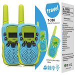 Talkies - walkies enfants, port�e 5 km pour activit�s ext�rieures, randonn�e et camping