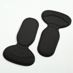 Talonnettes 2 en 1 en forme de t avec coussinets en silicone demi - taille, talons hauts antidrapants ...