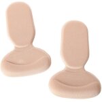 Talonnettes 2 en 1 en forme de t avec coussinets en silicone demi - taille, talons hauts antid�rapants ...