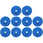 Tampons de ponceuse, disques de pon�age 10 pi�ces 3 pouces, tampons polissant le diamant de polissage ...