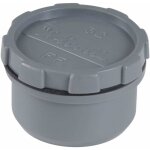 Tampon de visite en pvc diam�tre 32mm bouchon bague plomberie canalisation raccord