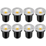 Tanche basse tension paysage lumire led well light 3w 12v - 24v lampadaire ip67 step garden light outdoor ...
