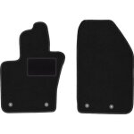 Tapis avant noirs pour : fiat 500x crossover (2014 - 2018)