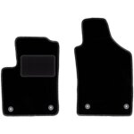Tapis avant noirs pour : fiat 500 fl � hayon (2013 - 2019)