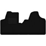 Tapis avant noirs pour fourgonnette fiat scudo ii (2007 - 2016)