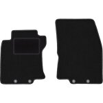 Tapis avant noirs pour nissan x - trail iii t32 suv (2013 - 2017)