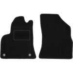 Tapis avant noirs pour peugeot 3008 i monospace (2009 - 2016)