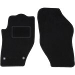 Tapis avant noirs pour peugeot 308 cc cabriolet (2007 - 2013)