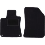 Tapis avant noirs pour peugeot 308 ii berline (2013 - )