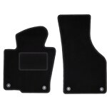 Tapis avant noirs pour : volkswagen passat b6 berline, break, variante (2005 - 2010)