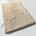 Tapis de bain sky soft sable beige 80 x 150 cm
