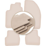 Tapis beiges premium pour : alfa romeo 166 berline 1998 - 2009