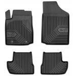 Tapis caoutchouc citroen c2 2003 - 2009 caisse 77