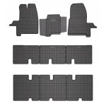 Tapis en caoutchouc pour ford transit mk8 (2014 - 2025), 8 ou 9 places, 3 rang�es et