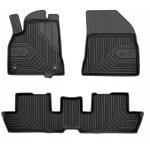 Tapis caoutchouc peugeot 3008 1 2009 - 2016 coffre 77