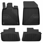 Tapis caoutchouc peugeot 407 2004 - 2011 plateaux 77