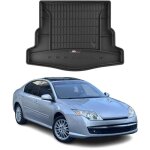 Tapis de coffre 3d tpe premium compatible avec renault laguna coupe 2008 - 2015 bac de protection de ...