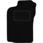 Tapis conducteur noir pour : alfa romeo 147 � hayon (2000 - 2010)