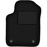 Tapis conducteur noir pour : alfa romeo giulietta hayon (2010 - 2020)