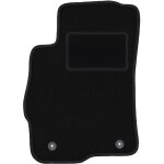 Tapis conducteur noir pour : chevrolet aveo ii t300 � hayon, berline (2011 - )