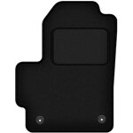 Tapis conducteur noir pour : chevrolet matiz � hayon (2004 - 2009)