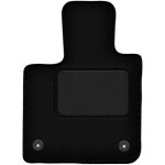 Tapis conducteur noir pour : fiat e - 500x / 500x crossover �lectrique (2019 - )