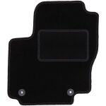 Tapis conducteur noir pour : ford mondeo mk4 liftback, berline, break (2007 - 2012)
