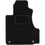 Tapis conducteur noir pour : honda cr - v iii suv (2006 - 2012)