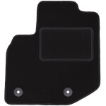 Tapis conducteur noir pour honda jazz iii � hayon (2011 - 2014)