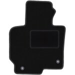 Tapis conducteur noir pour : mazda cx - 5 i suv (2012 - 2017)